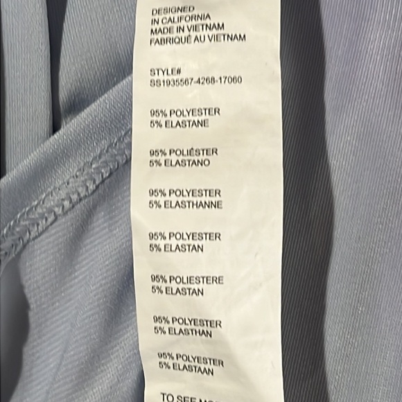 FABLETICS TWIST BACK CROPPED TOP…………152 - Picture 6 of 6